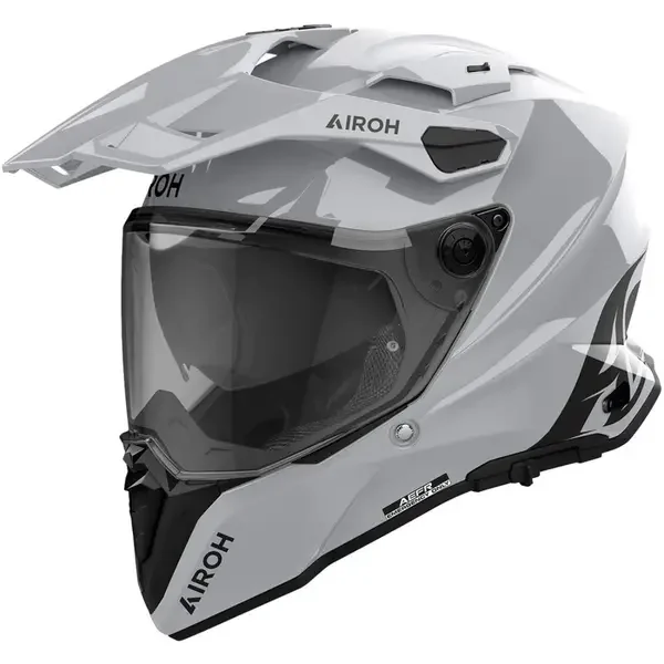 Capacete Airoh Commander 2 Cement Cinza - Spinelli Motos Boutique